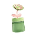 thumbnail image 3 of Mini humidificador Humidificador Humidificador Muto en forma de flor 260 ml de lámpara nocturna portátil Difusor de aceite esencial para la oficina Verde, 3 of 8