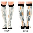 thumbnail image 4 of FORMRS Womens Knee High Socks Casual Long Thick Travel Daily Wear, 1 Pair, Whimsical Rabbits, 4 of 6