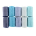 thumbnail image 3 of bedienty 10 Pcs Crochet en Acrylique Pré-Découpé Coussin Série Rouge Bleu Crochet 10 Rouleaux 6cm, 3 of 4