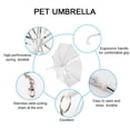 thumbnail image 4 of Paraguas para perros, Lluvia para perros, día de nieve, paraguas para caminar, chubasquero para perros, sombrero de lluvia para perros, innovador paraguas para mascotas, 4 of 7