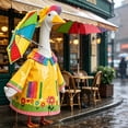 thumbnail image 6 of AuroraX Porch Goose Summer Outfit Porch Goose Clothes Set for Porch Goose 23 Inch Seasonal Raincoat Large Garden Porch Goose Clothes Set, 6 of 9