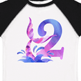 thumbnail image 4 of Inktastic 2nd Birthday Mermaid Tail Boys or Girls Toddler T-Shirt, 4 of 5