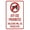 Warning Sign 3, variant on Attention Visitors Stop Visits No Longer Permitted Metal Aluminum Sign 12 x 8 Inches - Pre-Drilled Holes for Easy Mounting, Indoor Outdoor Use for Fence, Door, Gate, Visitor Alert