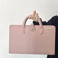 thumbnail image 2 of Housse d'Ordinateur Portable Rose avec Poignée Étui de Protection pour Ordinateur Portable, 2 of 8