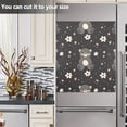 thumbnail image 5 of Bears Flowers Dishwasher Magnetic Covers Magnet Sticker Kitchen Decor Dishwasher Refrigerator Front Door Covers Decorative Magnetic 23" x 26", 5 of 5
