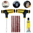 thumbnail image 2 of Soumake Bouchon de Perceuse pour Pneu Tubeless de Voiture Bande de Caoutchouc Colle Outils de Réparation de Crevaison Kit, 2 of 6