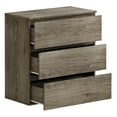 thumbnail image 5 of MONSLIPA Modern 3 Drawer Dresser, Storage Bedroom Chest for Your Room, Bathroom Closet Entryway Hallway, 5 of 6