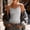Grey, variant on Women's V Neck Lace Top Lace Cami Lace Bralette Top Tank Tops,Summer Adjustable Spaghetti Straps Camisole Ribbed Cami Tanks