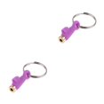 thumbnail image 1 of Decodeary 3.5mm Infrarouge Porte-Clés Smart IR Sans Fil Prise de Contrôle à Distance pour le Violet Que l'Image Montre 2Set, 1 of 6