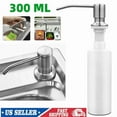 thumbnail image 3 of 360° Sink Soap Dispenser Stainless Steel Kitchen Hands Liquid Pump Bottle Kit, 3 of 6