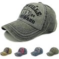 thumbnail image 1 of Gorra De Béisbol De Algodón Envejecido Ajustable Sombrero De Papá Suave Perfil Bajo Vintage Sombreros De Camionero Para Actividades Al Aire Libre Hombres Mujeres, 1 of 5