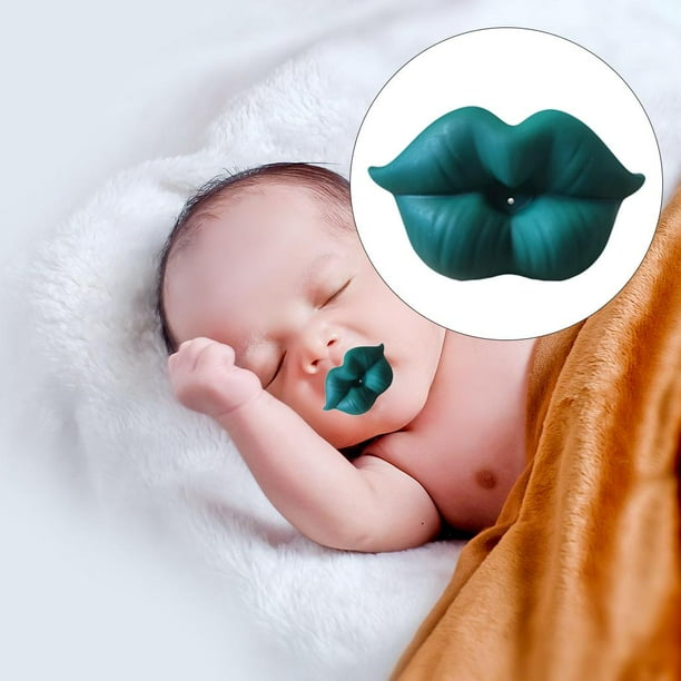 Chupetes para bebés con , chupete de silicona suave para , recién nacidos, de limpiar Hugo chupete de silicona
