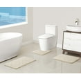 thumbnail image 2 of Mainstays 3 Piece Bath Rug Cream, 2 of 9
