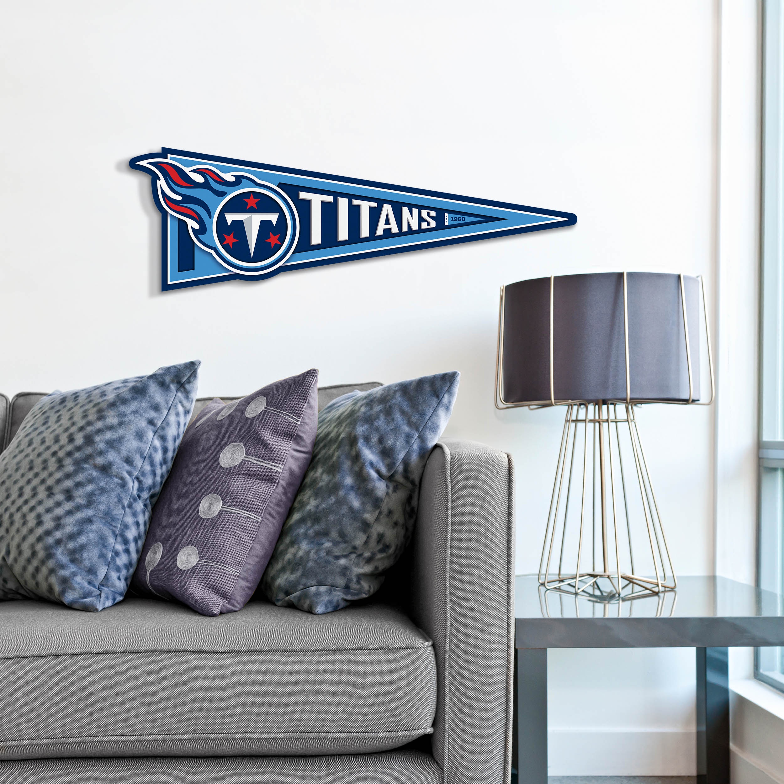 YouTheFan NFL Tennessee Titans Pennant Sign