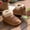 Khaki, variant on Bnwani Boots for Women,Winter Boots,Non-slip,Slip-on,Warm,Round Toe,Black,40(US:7.5-7.5)