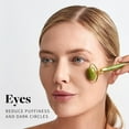 thumbnail image 2 of R.E.M Rouleau de Jade de Printemps et Gua Sha - Masseur Facial de Qualité Spa et Ensemble d'Outils de Massage Gua Sha. Pierre de Jade 100 % Authentique. Réduit les Poches, les Plis et Révèle Votre Éclat Naturel, 2 of 3