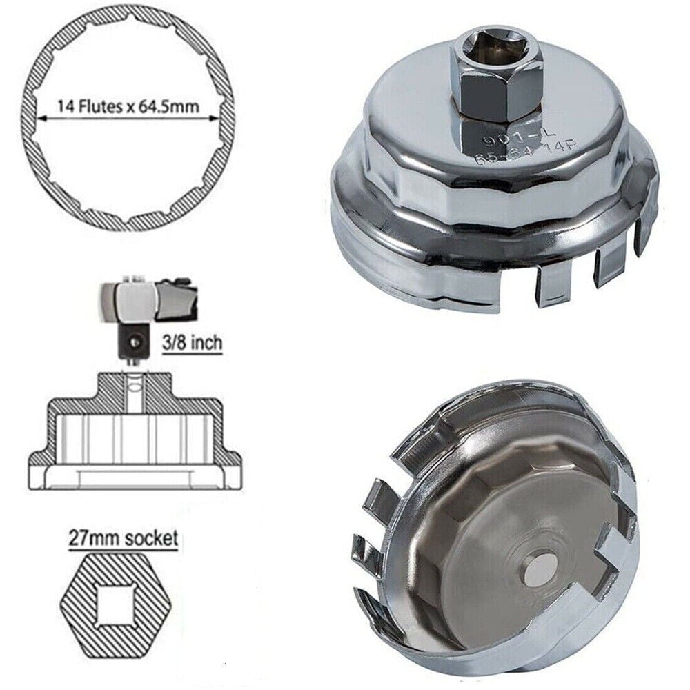 Aluminum Oil Filter Cap Wrench For Toyota Camry Highlander RAV4 Lexus – USA Seller