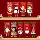 thumbnail image 5 of Christmas Hanging Flag Decoration Merry Cristmas Decor for Home 2024 Hanging Flag Xmas Ornament Navidad Natal New Year Gift 2025, 5 of 5