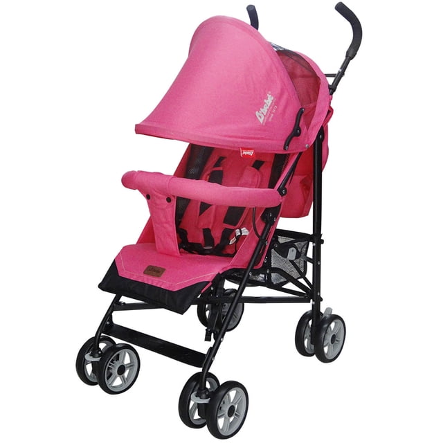 Carriola De Baston D Bebe Aerostar Con Posiciones Reclinado ROSA D BEBE AEROSTAR