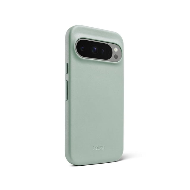 Funda de teléfono Bellroy Leather para Pixel 9 Pro Color Mint