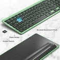 thumbnail image 3 of VIVEFOX Wireless Keyboard and Mouse, 2.4G Ultra Slim Wireless Keyboard Mouse Combo Silent with 12 Function Keys and Auto Sleep, 3 of 7