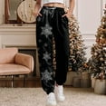 thumbnail image 2 of adviicd Christmas Sweatpants for Women Lounge Joggers Pants with Pockets Holiday Clothes (Black, L), 2 of 5