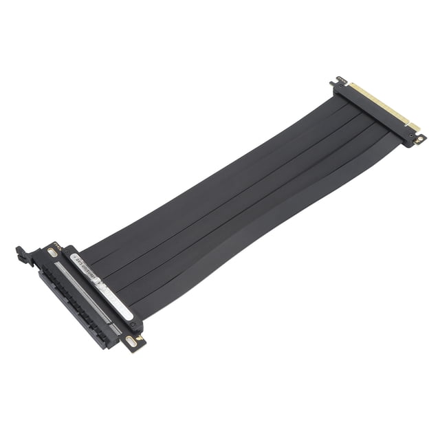 PCIe 4.0 X16 GPU Riser Cable, High Speed Extension Port Adapter 180 Degree, PCIe 4.0, RTX4090 RTX3090ti RX6950XT, X570 B550 Z690 Chipsets