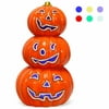 3-Tier Color-Changeable Ceramic Halloween Pumpkin Lantern