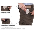 thumbnail image 5 of FEDTOSING Relaxed Work Cargo Pants Outdoor Mens Pant Coffee,Size 40×32, 5 of 8