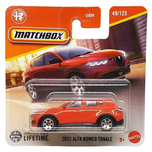 Coche de juguete Hot Wheels Matchbox 2023 Alfa Romeo Tonale 1:64