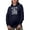 Navy, variant on Let's Do This with Hashtag Test Day, Student or School Themed, Black Hooded Sweatshirt or Hoodie, 3XL