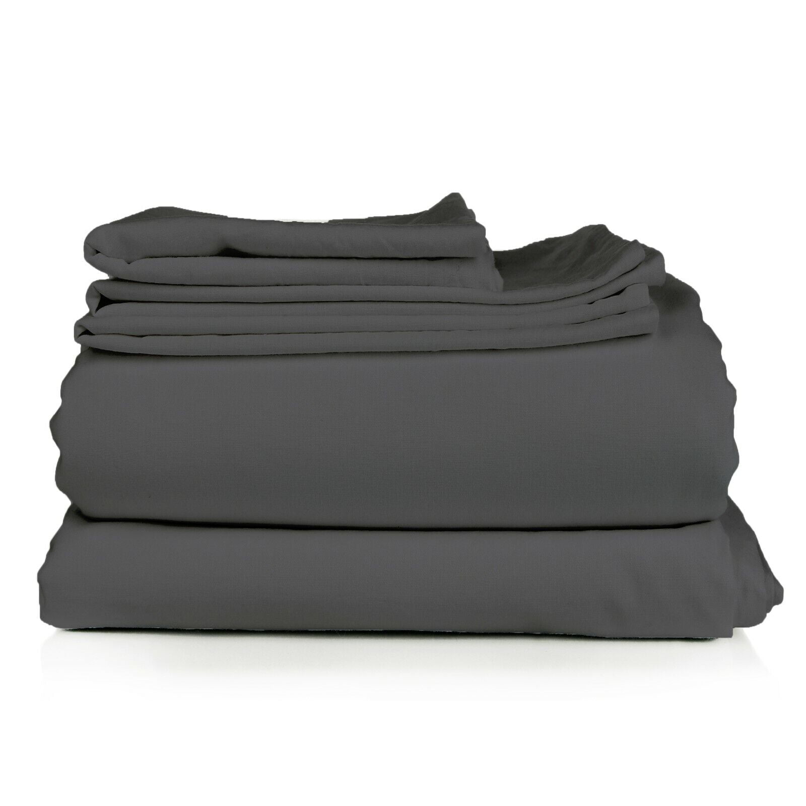 HIGH THREAD COUNT 1800 EGYPTIAN COTTON & BAMBOO SATIN SOFT SHEET DEEP POCKETS