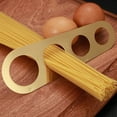thumbnail image 6 of 4-hole Stainless Steel Pasta Measuring Tool for Pasta Pasta Gadget Pasta Ruler Measuring Tool Device, 6 of 6