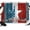 Navy Blue, White, Red, variant on 7x5ft Photo Backdrop, 250 Year American Anniversary Soft Polyester Backdrop Curtains Photography Backdrops, Retro Teal Red Star Wood Brushed Background for Photoshoots Studio Video Portrait Parties