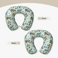 thumbnail image 3 of Disketp Cartoon Car Racing Travel Pillow Memory Foam Neck Pillow Support Pillow for Camping, Sleeping Rest Cushion Airplane Pillow, 3 of 8