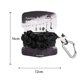 thumbnail image 4 of Tendedero portátil antideslizante para exteriores, 4,3 m, para acampar Negro, 4 of 9
