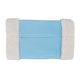 thumbnail image 1 of Manguito calefaccionado portátil de felpa gruesa con bolsa para calentar las manos, calentador eléctrico recargable por USB para otoño e invierno, cálido, 10 W, 5 V, azul claro, 1 of 10