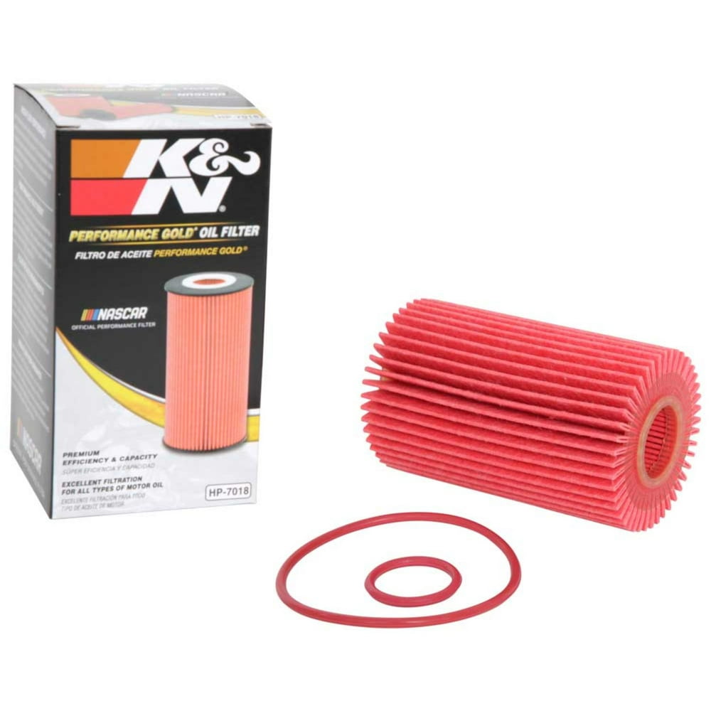 K&N Premium Oil Filter Designed to Protect your Engine Fits Select
