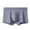 Gray, variant on Rohuuque Men's Boxer Briefs Cotton Invisibles Breathable Shorts Panties Thin Low-rise Sport Lightweight Elastic Underwear Black