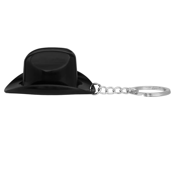 Pisexur Batería de cocina Abridor de botellas con sombrero de vaquero, llavero portátil de ABS con temática de vaquero occidental, ideal para abridor de cerveza, deco para la cocina del hogar