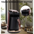 thumbnail image 4 of Coffee Turkish Coffee Maker 550W 250ML Single Cup Electric Turkish Greek Coffee Machine with Cup for Home Hot Beverage Brewing, 4 of 7