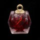 thumbnail image 2 of Colgantes de cristal poligonal de resina BLESIY multicolor 10 piezas rojo, 2 of 8