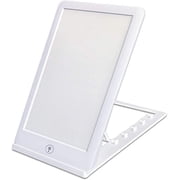 DEELLEEO Light Therapy Lamp - UV Free Ultra Bright 10,000 Lux Full Spectrum, Touch Light Therapy Energy Lamp with 3 Adjustable Brightness, Compact Size for Home/Office/Travel
