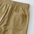 thumbnail image 6 of Men's Drawstring Elastic Loose Ice Silk Pants - Nylon Spandex, Jogging, Straight Leg, Casual, 6 of 8