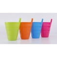 thumbnail image 3 of Reusable Plastic Cups with Straw, 3 of 5