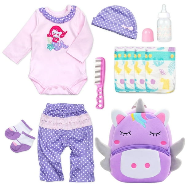 Set de ropa para muñecas Reborn, 11 unidades, para 43 a 56 cm