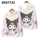 thumbnail image 1 of Sanrio-Sudadera con capucha de Cinnamoroll para mujer, suéter informal de dibujos animados Kawaii, ropa holgada de gran tamaño para estudiantes, primavera y otoño, 1 of 4