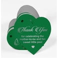 thumbnail image 3 of Inkdotpot Silver Foil Paper Hang Tags Thank You For Celebrating The Mother To Be Baby Shower Favor Tags 50 Pieces, 3 of 8