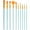 Blue, variant on Miangastore Paint Brushes Watercolor Set Nylon 1Set 0.8X1.2X7.5In For Art Creation Hobbyists