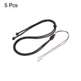 thumbnail image 3 of Unique Bargains Jade Ropes Nylon Cord Necklace Holder Strings Emerald Rope, Black 5 Pack, 3 of 6